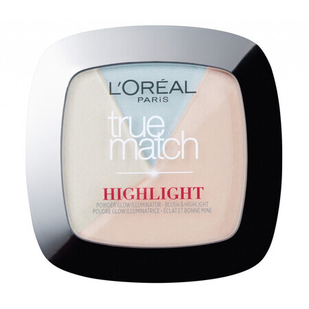 Highlighting powder, Loreal, True Match Highlight, 302 Icy Glow