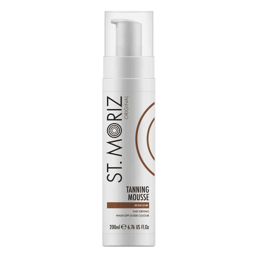 Professionele Zelfbruinende Foam Bronz Instant Bronz St Moriz Medium, 200 ml