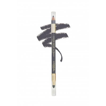 Oogpotlood + Loreal Color Riche Le Smoky Colour Blending Brush tint 202 Mystic Grey