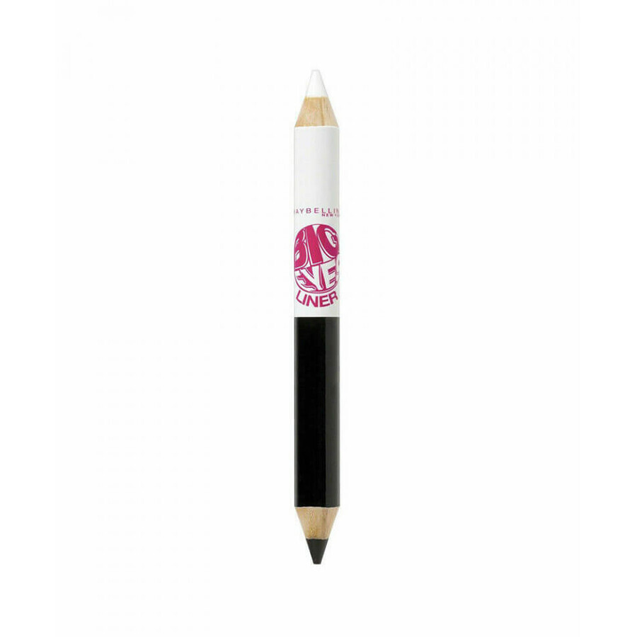 Maybelline Grote Ogen Liner, shade 01 Zwart &amp; Wit