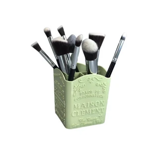 Organisateur de maquillage et de cosmétique, support, vert