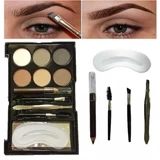 Sprancene Oogschaduw Kit, For Me Only, PRO Make-up, Wenkbrauw Palette, 01, inclusief zand