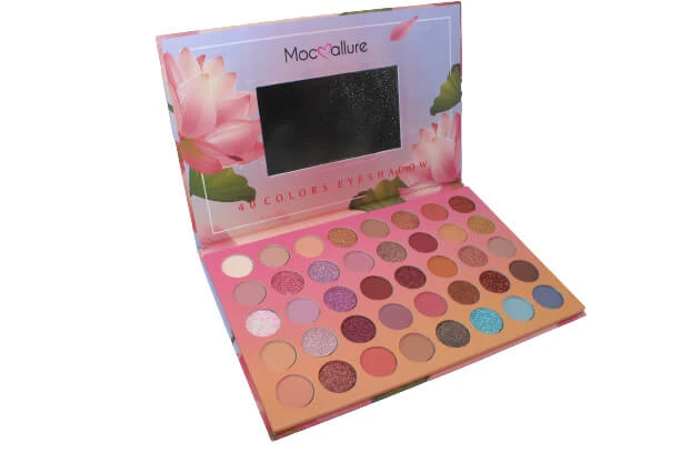Make-up kit oogschaduwpalette, Lotus, Mocallure, 40 kleuren