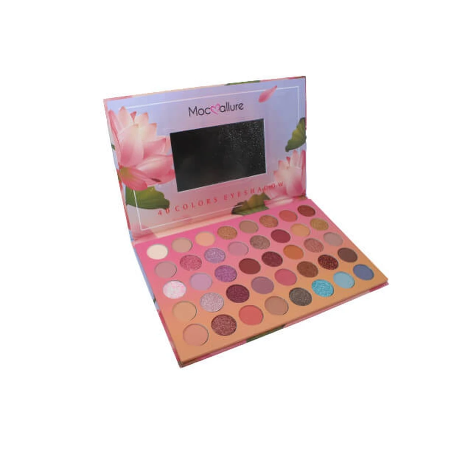Make-up kit oogschaduwpalette, Lotus, Mocallure, 40 kleuren