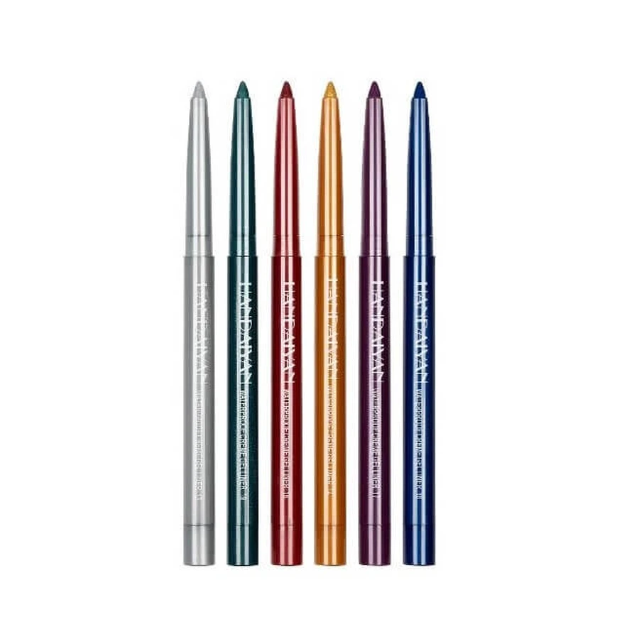 6er-Set einziehbare Augenstifte, Handaiyan, Creme Gel Liner Waterproof, B