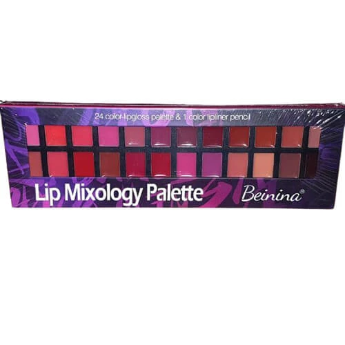 24 lippenstiften, Beinina, Lip Mixology Palette