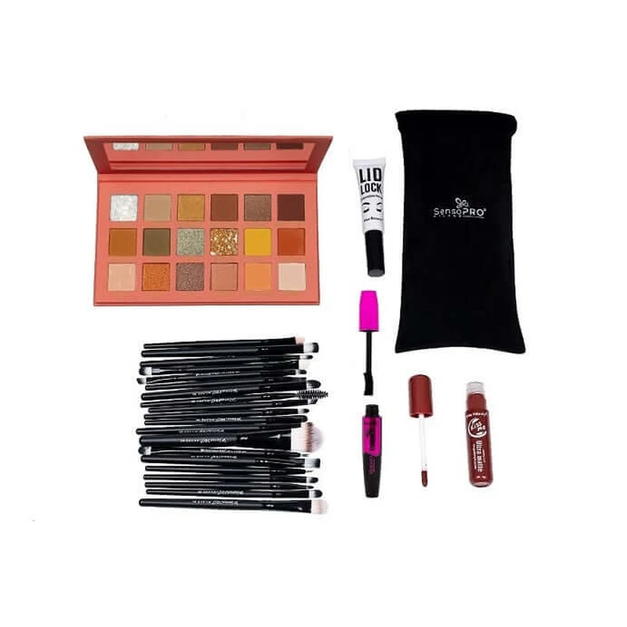 Makeup set, Makeup, Living Coral, 11