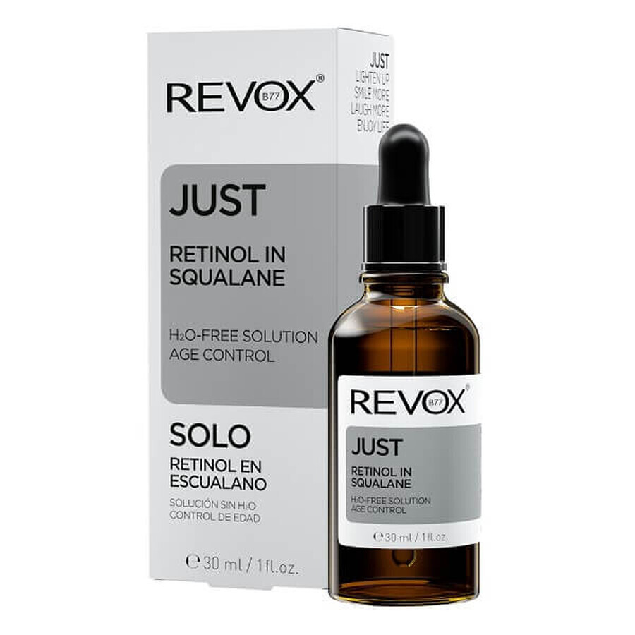 Serum with retinol and squalane, 30 ml, Revox