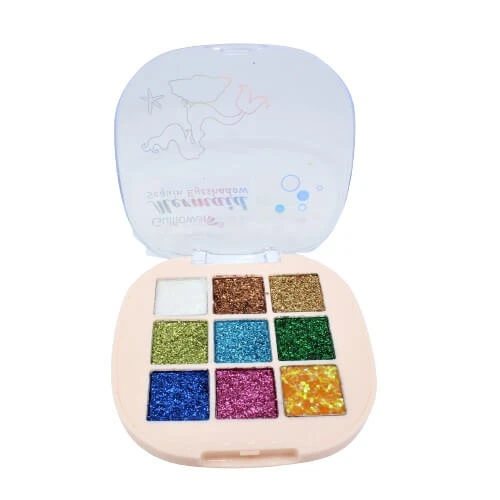 Oogschaduwpalet, Gulflower, Zeemeermin Glitter, 03