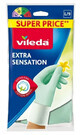 Vileda, Extra Sensation Handschoenen, maat L, 1 paar