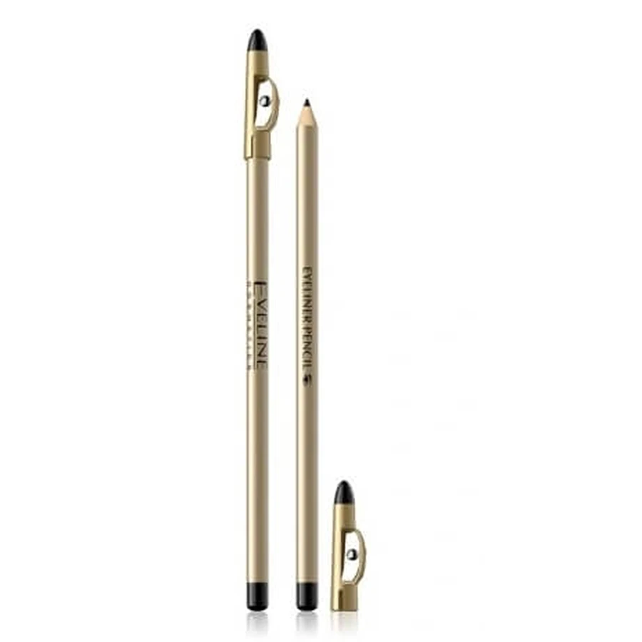 Eveline Cosmetics Brown eyeliner pencil