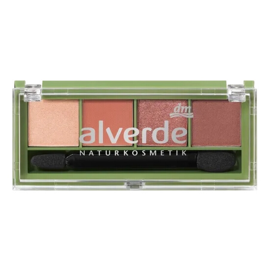 Alverde Oogschaduwpalette, 95 Bourgondisch Rood, 4.4 g