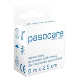 Pasocare Plaster, non-woven on roll, 5m x 2.5cm, soft roll, 1 piece - Long life!