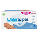 Șervețele umede biodegradabile pentru bebeluși, 9 x 60 bucăți, WaterWipes