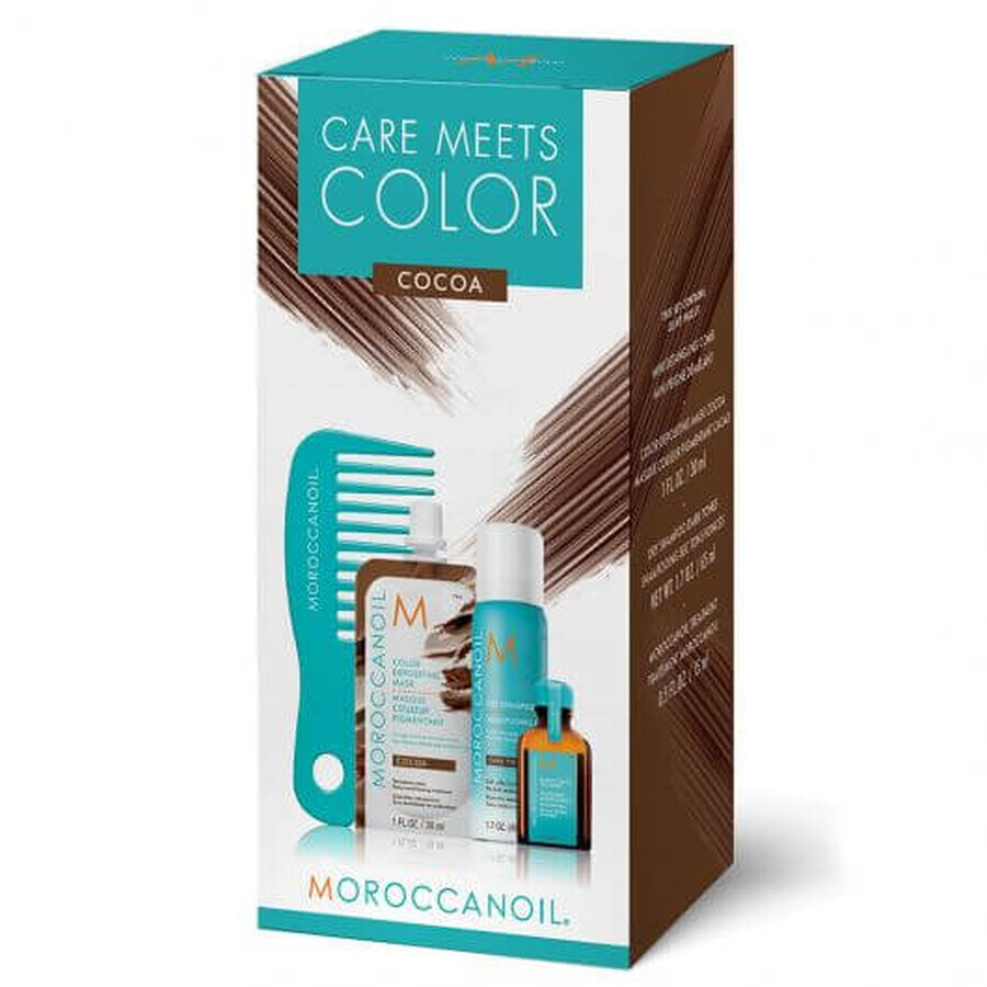 Set Verzorging ontmoet Kleur Cacao, Moroccanoil