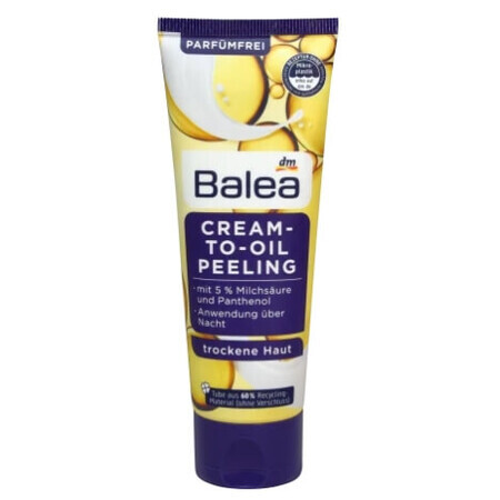 Balea, Exfoliërende nachtcrème, 75ml