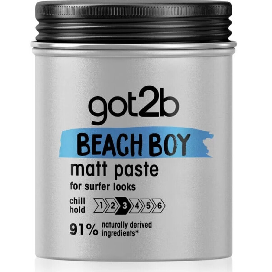 Got2B Beach Boy Beach Boy Surfer Look Cera opaca in pasta 100ml