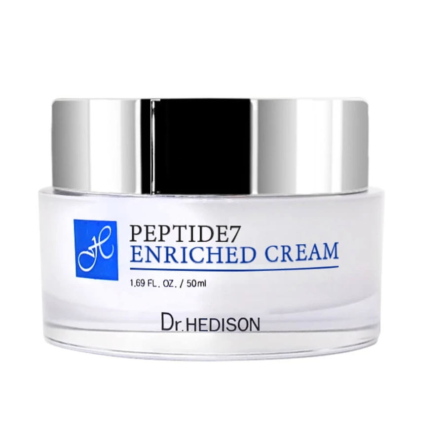Dr.Hedison Peptide 7 Gladmakende Gezichtscrème, 50ml