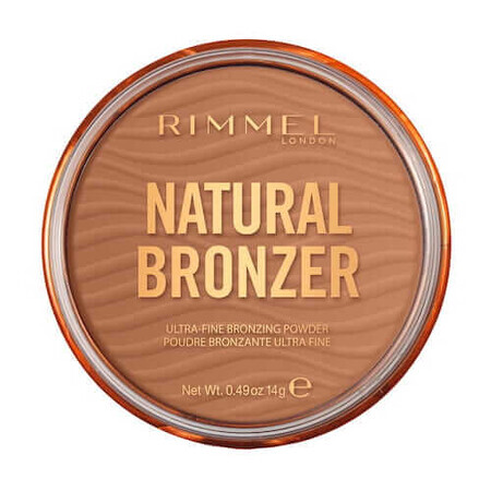 Rimmel Natural Bronzer Bronzer cu sclipici iluminatori 002 Sunbronze, 14g