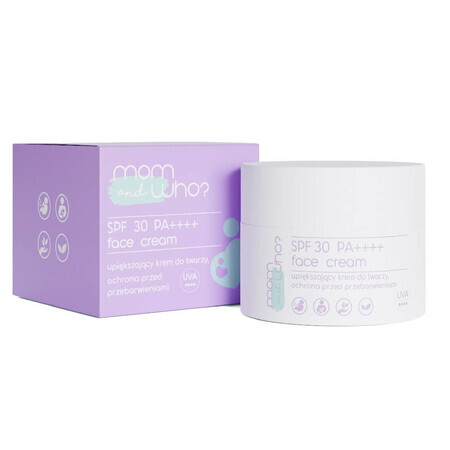 Mom and who? SPF30 lifting face cream to protect against hyperpigmentation, 50ml