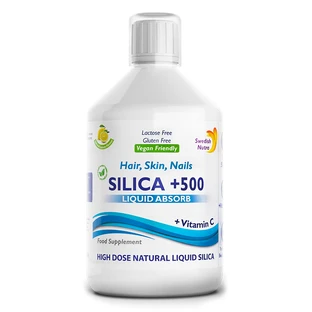 Silicium Liquid 500 Mg + Vitamin C, 500 ml, Swedish Nutra