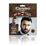 Cameleo Men Grey Off cire et couleur de barbe en sachet 1.0 Noir, 2x15ml