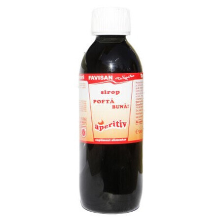 Sirop de bon appétit, 250 ml, Favisan