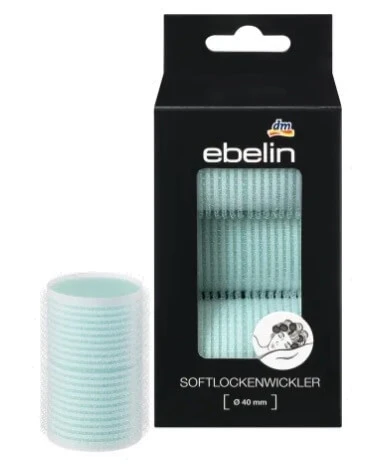 Ebelin, klittenband waxhaken 40mm in diameter, 3 stuks