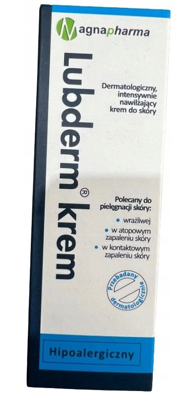 Lubderm Dermatologische huidcrème, intens hydraterend, 100 ml