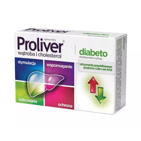 Proliver Diabeto, 30 tabletten