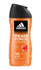 Adidas Team Force douchegel voor mannen, 250ml