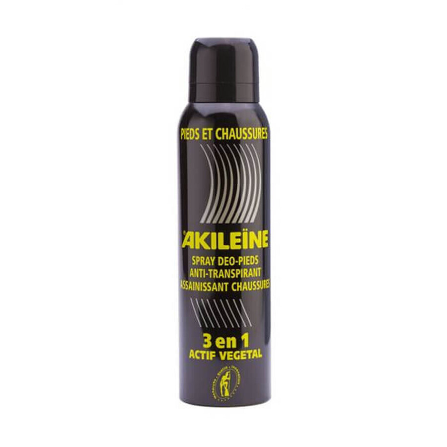 Akileine 3in1 foot and shoe spray, 150 ml, Asepta