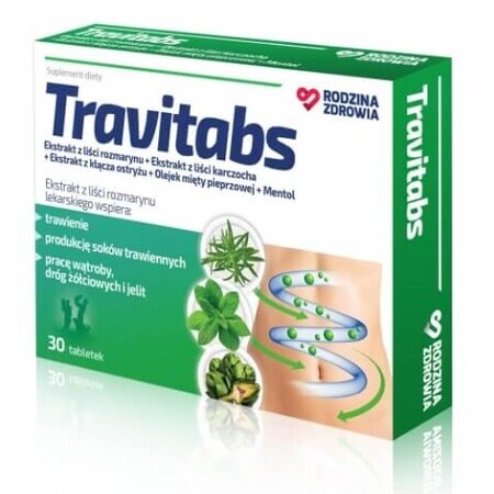 Family Health, Travitabs, 30 tabletten