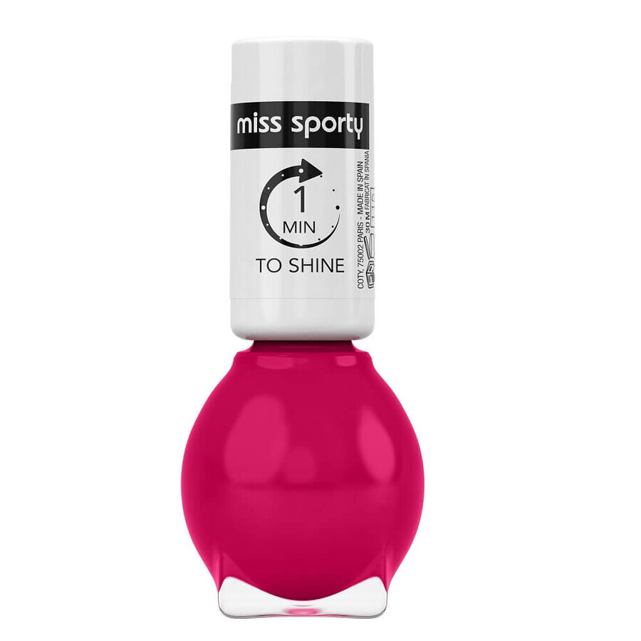 Esmalte de uñas Miss Sporty 1 Minute to Shine 123, 7ml