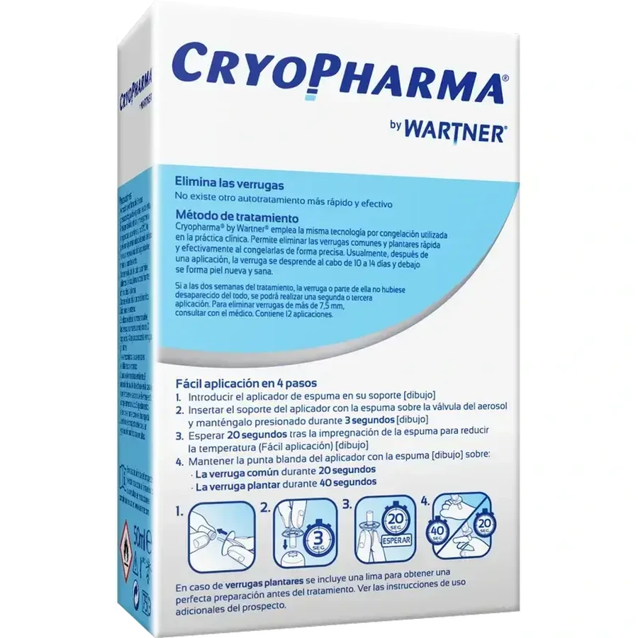 Cryopharma wrattenverwijderingsspray, 50 ml, Omega Pharma