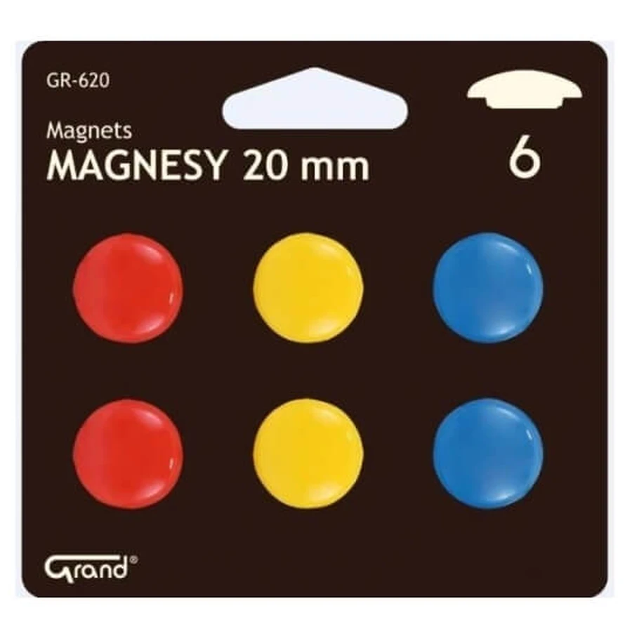 Magnete 20mm, 6 Stück