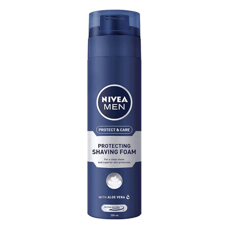 Mousse de rasage pour peau normale Protect & Care, 200 ml, Nivea