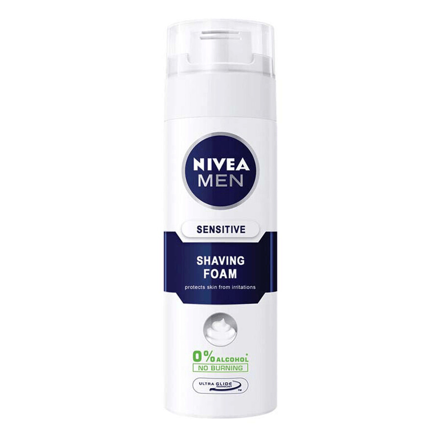 Scheerschuim voor gevoelige huid, 200 ml, Nivea