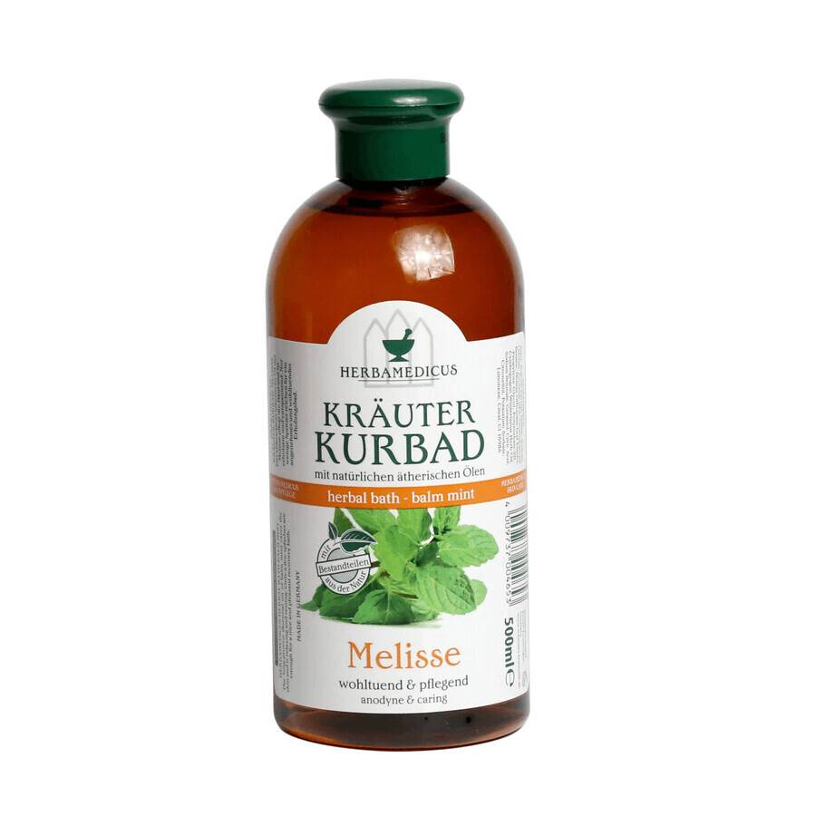 Medicinaal badschuim met citroenmelisse, 500ml, Herbamedicus