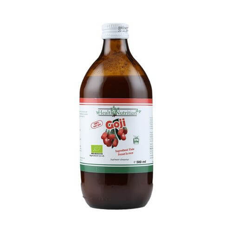 Jus de Goji biologique, 500 ml, Nutrition Santé