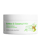 Nacomi romige body butter met bamboesmaak en kokosmelk, 100ml