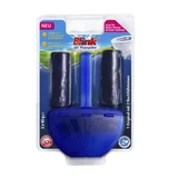 Blink, toilet bowl, blue, 3 pieces