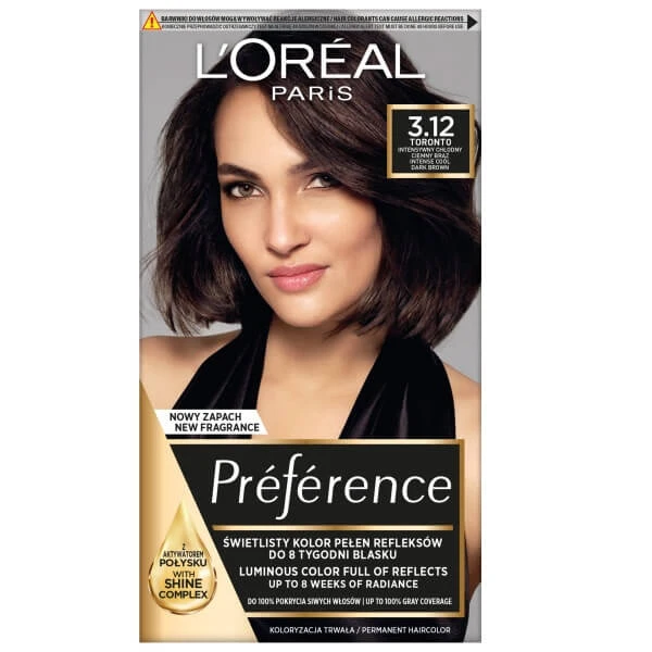 L'Oreal Paris Voorkeurkleur 3.12 Toronto