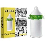 Egzo Bee's Knees Prezervativ met Zachte Comforting Tips, 1 st