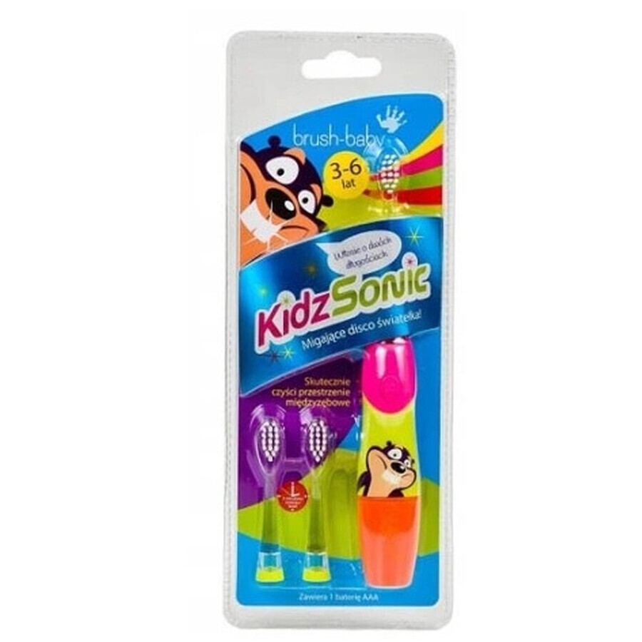 Sonic Toothbrush Sonic Brush-Baby Kidz 3-6 years