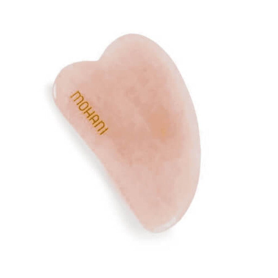 Gua Sha Masai de cuarzo rosa