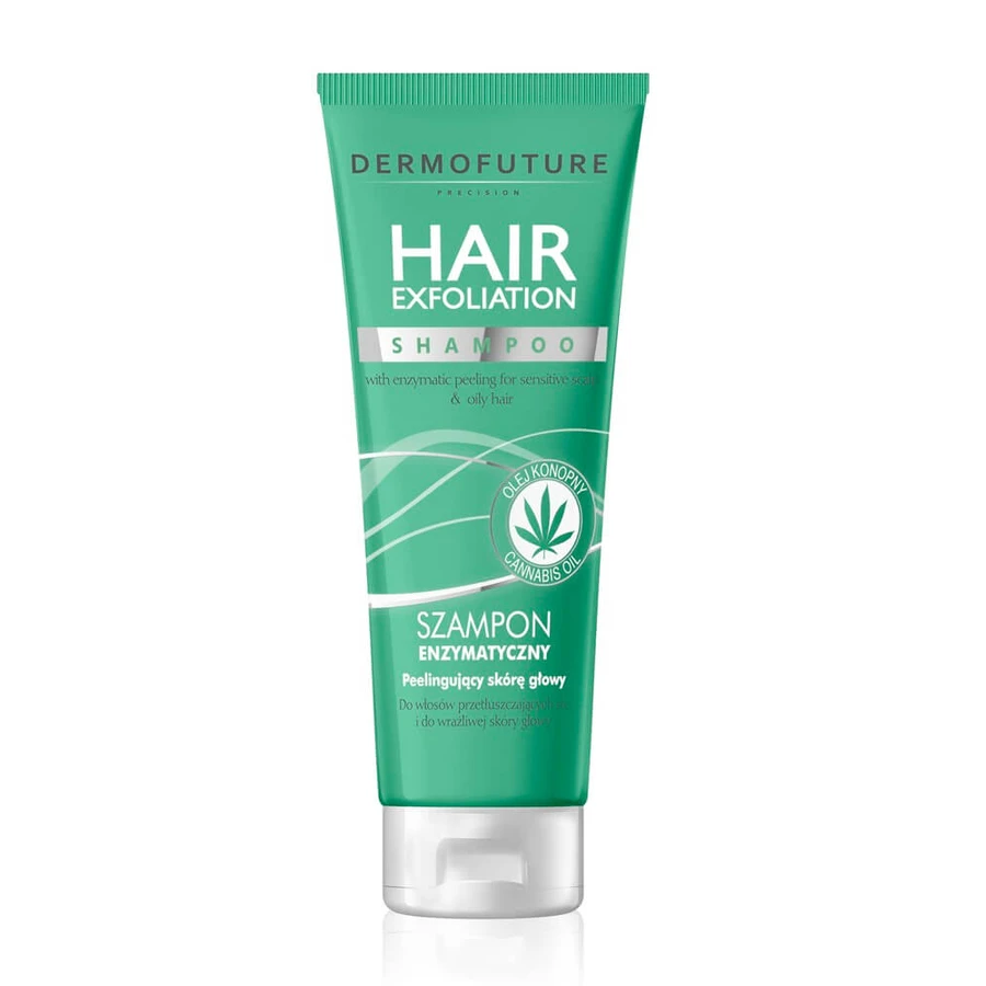 Dermofuture Exfoliërende shampoo met enzymen, 200ml