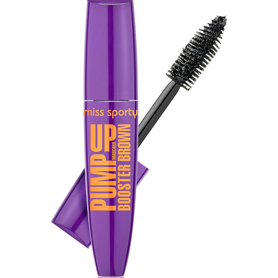 Miss Sporty Pump Up Booster Thickening Mascara 002 Brown, 12ml