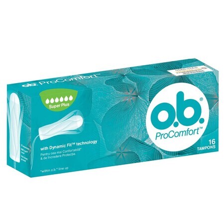 Tamponi ProComfort Super Plus, 16 pezzi, OB