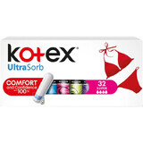 Tamponi Super UltraSorb, 32 pezzi, Kotex